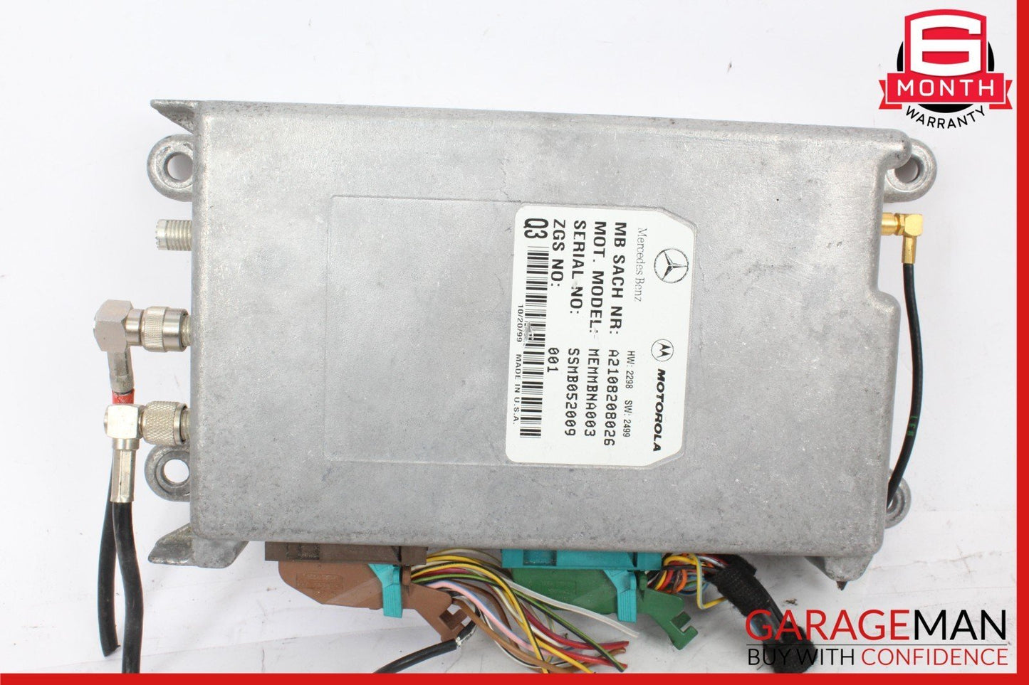 00-06 Mercedes W202 C280 CL500 Voice Command Control Module 2108208026 OEM