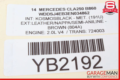14-19 Mercedes W117 CLA250 Front Right or Left Dash AC A/C Air Vent Grille Trim