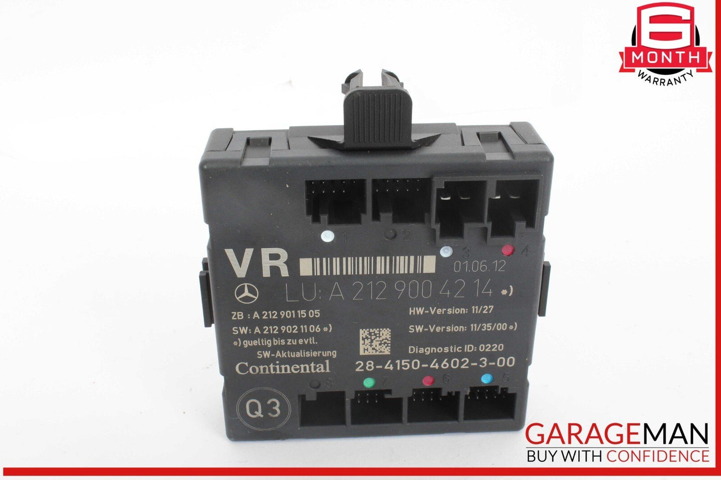 08-18 Mercedes W212 E350 C250 Front Right Passenger Side Door Control Module OEM