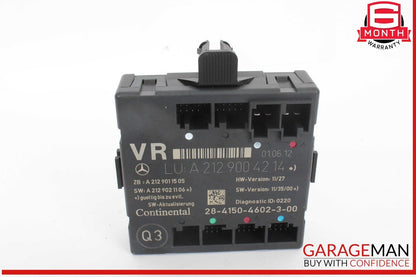 08-18 Mercedes W212 E350 C250 Front Right Passenger Side Door Control Module OEM