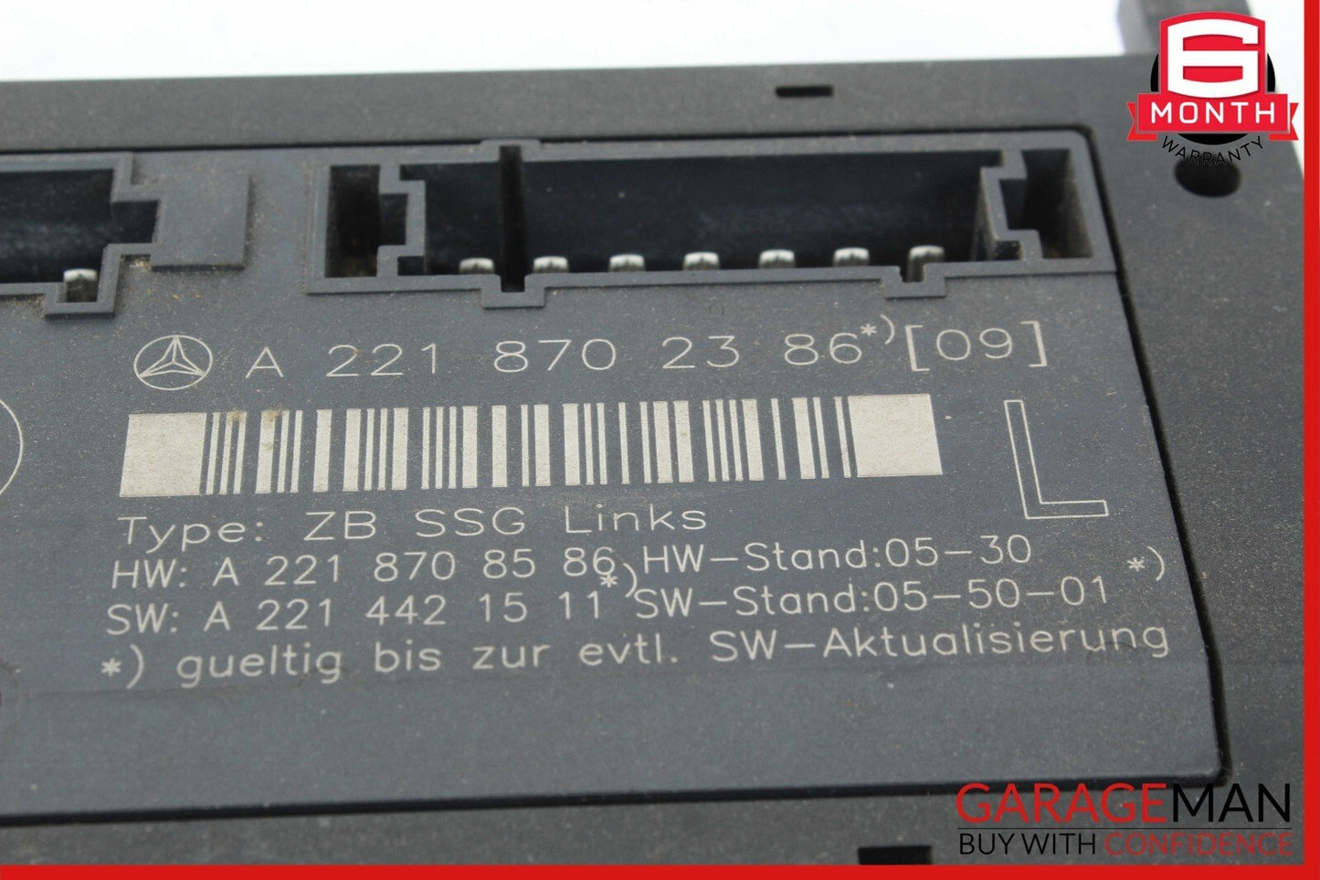 07-13 Mercedes W221 S550 S400 Front Left Driver Side Under Seat Controller Unit