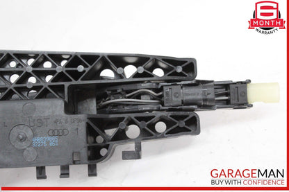 11-18 Audi A8 S8 Rear Left Driver Side Exterior Door Handle Gray 4H0839885 OEM