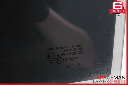 03-10 Porsche Cayenne 955 957 Rear Left Driver Side Door Window Auto Glass OEM