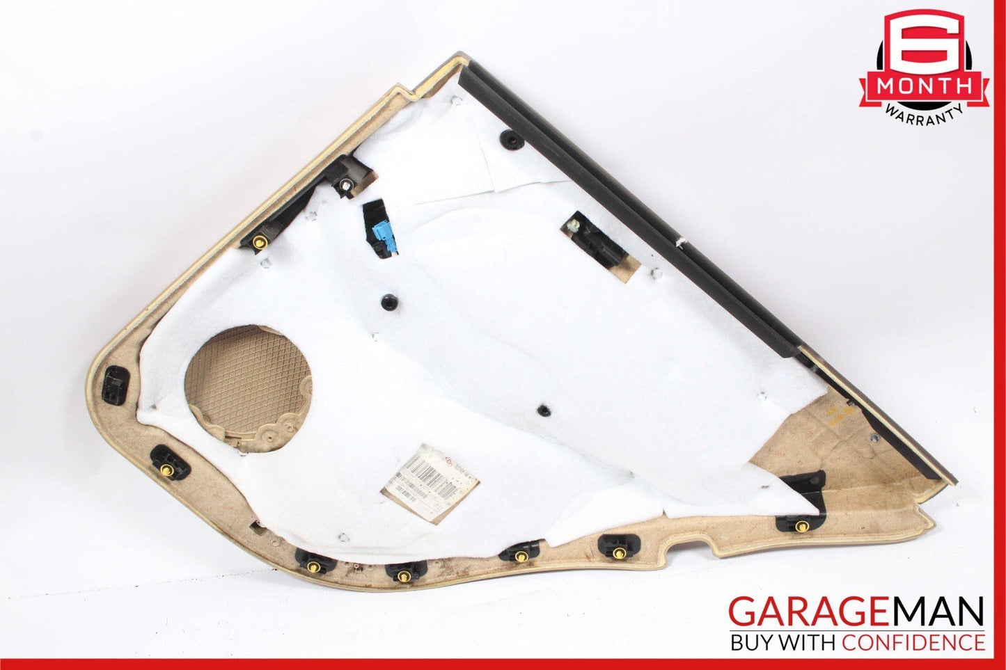 06-12 Mercedes W164 ML350 Rear Left Driver Side Interior Door Panel Brown