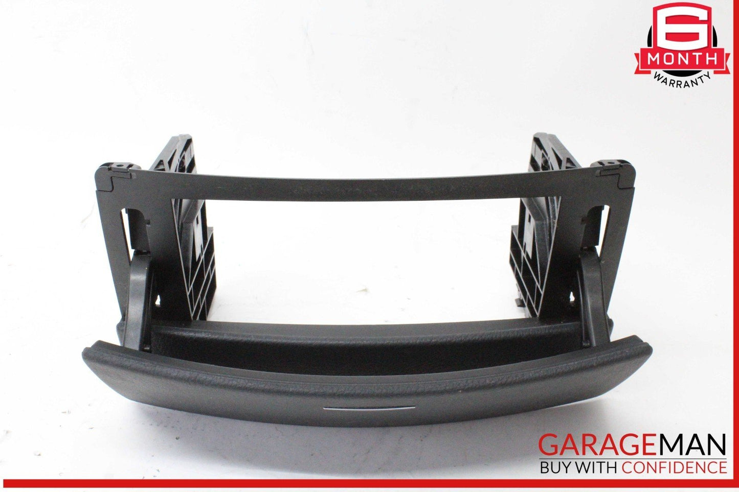 07-13 Mercedes W221 S550 Center Console CD Player Cover Trim Panel Black OEM