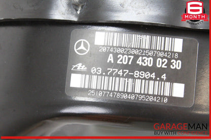 10-17 Mercedes W212 E400 Power Brake Booster Master Cylinder w/ Reservoir OEM