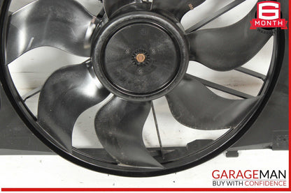 08-18 Mercedes W212 E350 C300 Engine Radiator Cooling Fan Motor Shroud Assy OEM