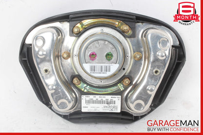01-05 Mercedes W163 ML55 ML500 Steering Wheel Airbag Air Bag Leather Black OEM