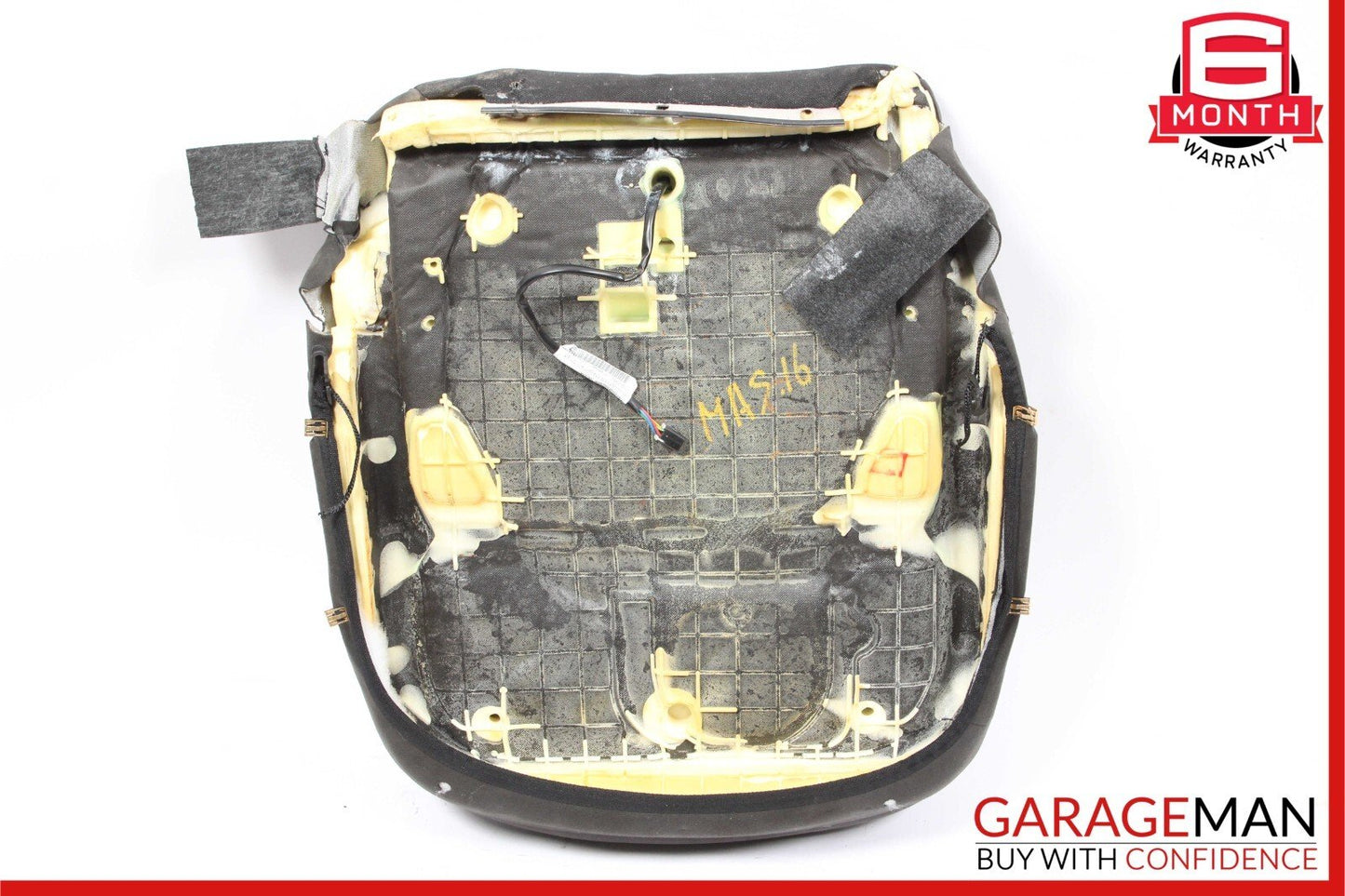 14-17 Maserati Ghibli Front Left Driver Side Lower Bottom Seat Cushion Black OEM