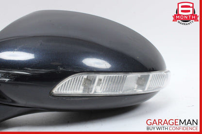 07-09 Mercedes W221 S550 S600 Front Left Side Mirror Rear View Chromite Black