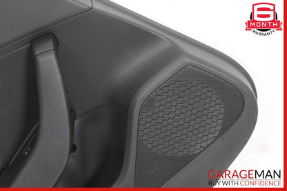 15-20 Audi A3 S3 Rear Left Driver Side Door Panel Black OEM