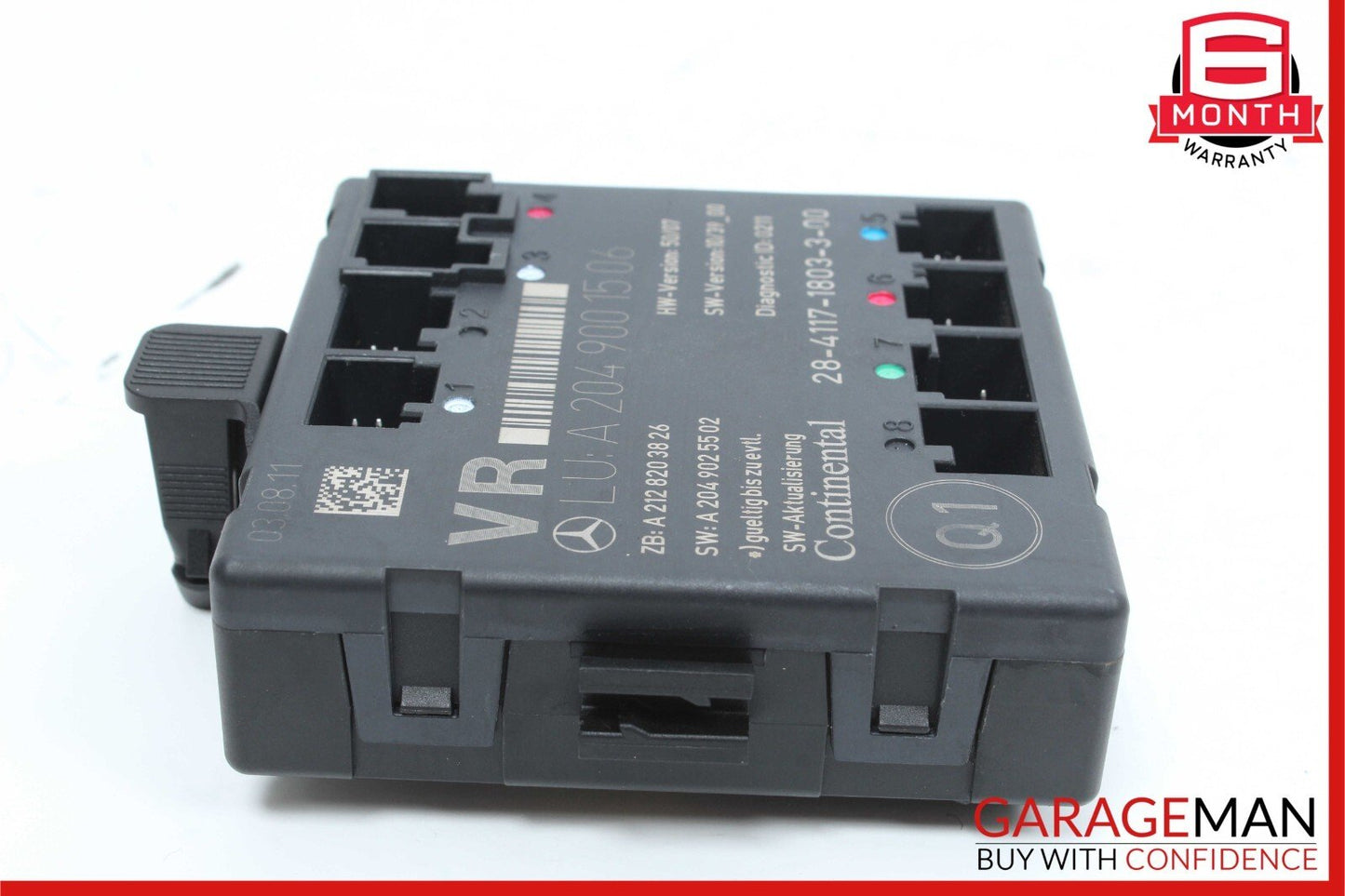 08-15 Mercedes X204 GLK350 C300 Front Right Side Door Control Module Unit