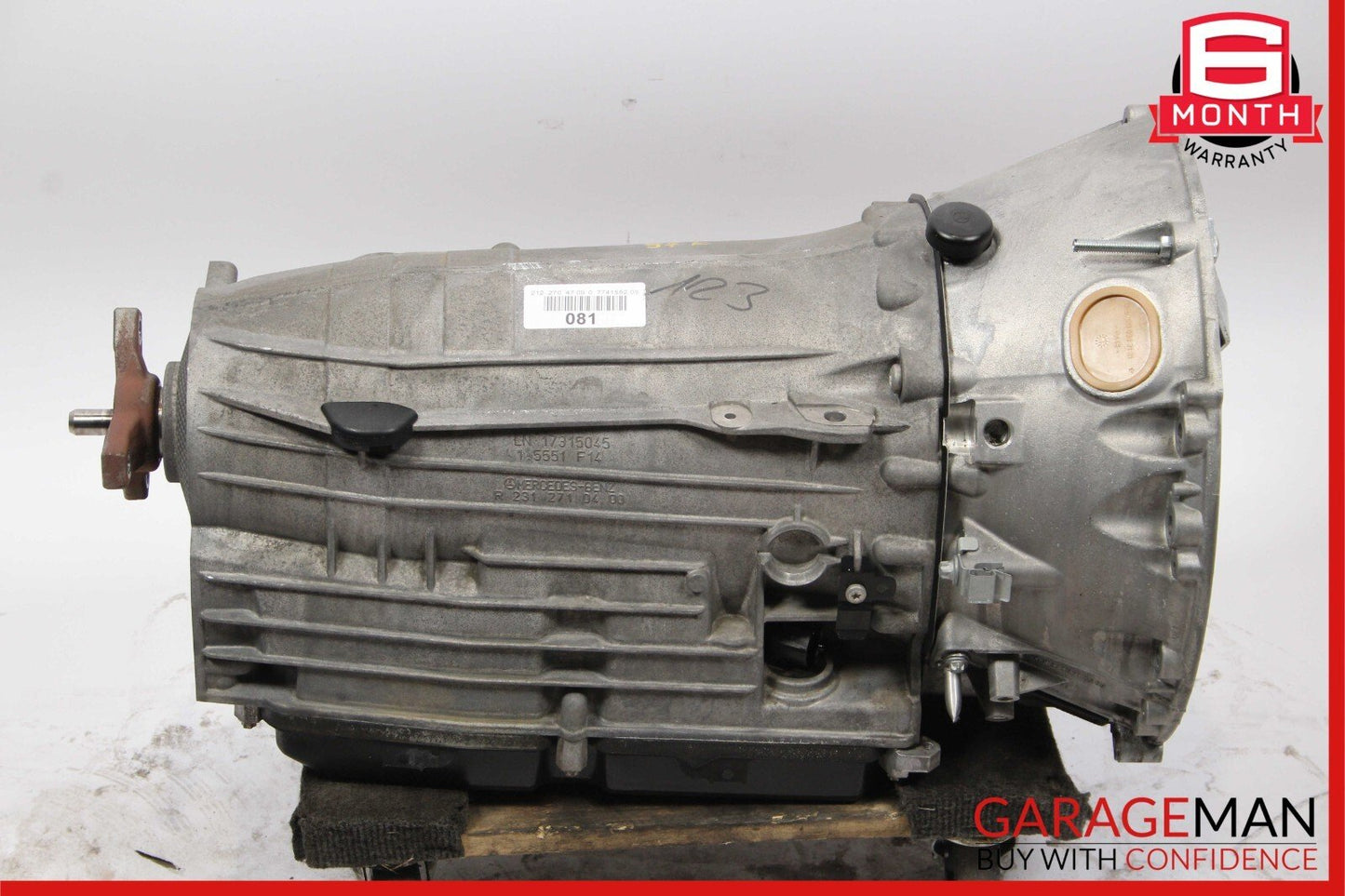 14-16 Mercedes W212 E350 RWD 7G Automatic Transmission Assembly 722.906 97k