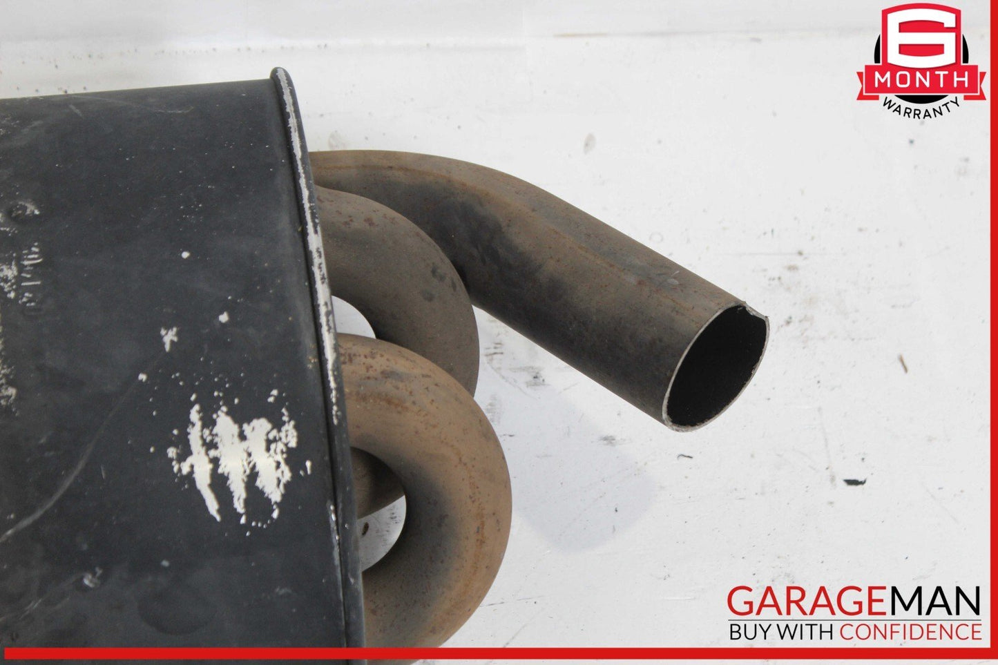 04-08 Chrysler Crossfire Rear Exhaust Pipe w/ Muffler & Exhaust Tips OEM