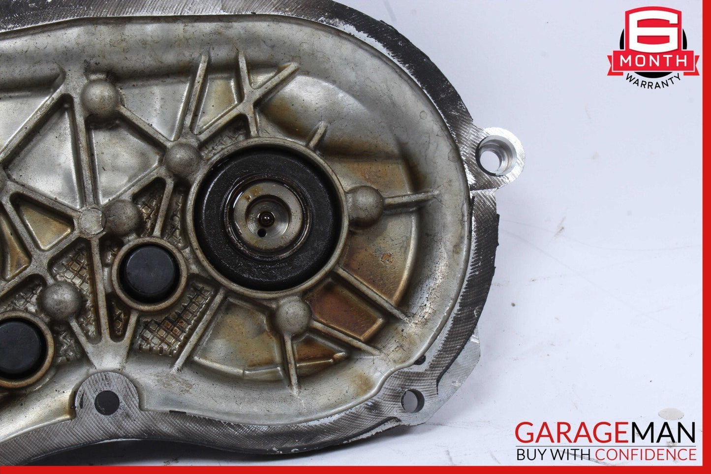 06-13 Mercedes W220 S55 AMG S550 Front Right Engine Timing Chain Cover Plate OEM