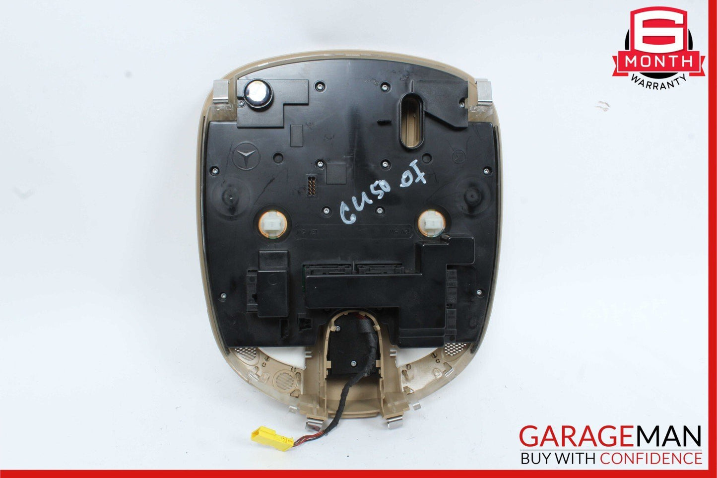 06-13 Mercedes X164 GL550 GL450 ML550 Front Overhead Dome Light Lamp Brown OEM
