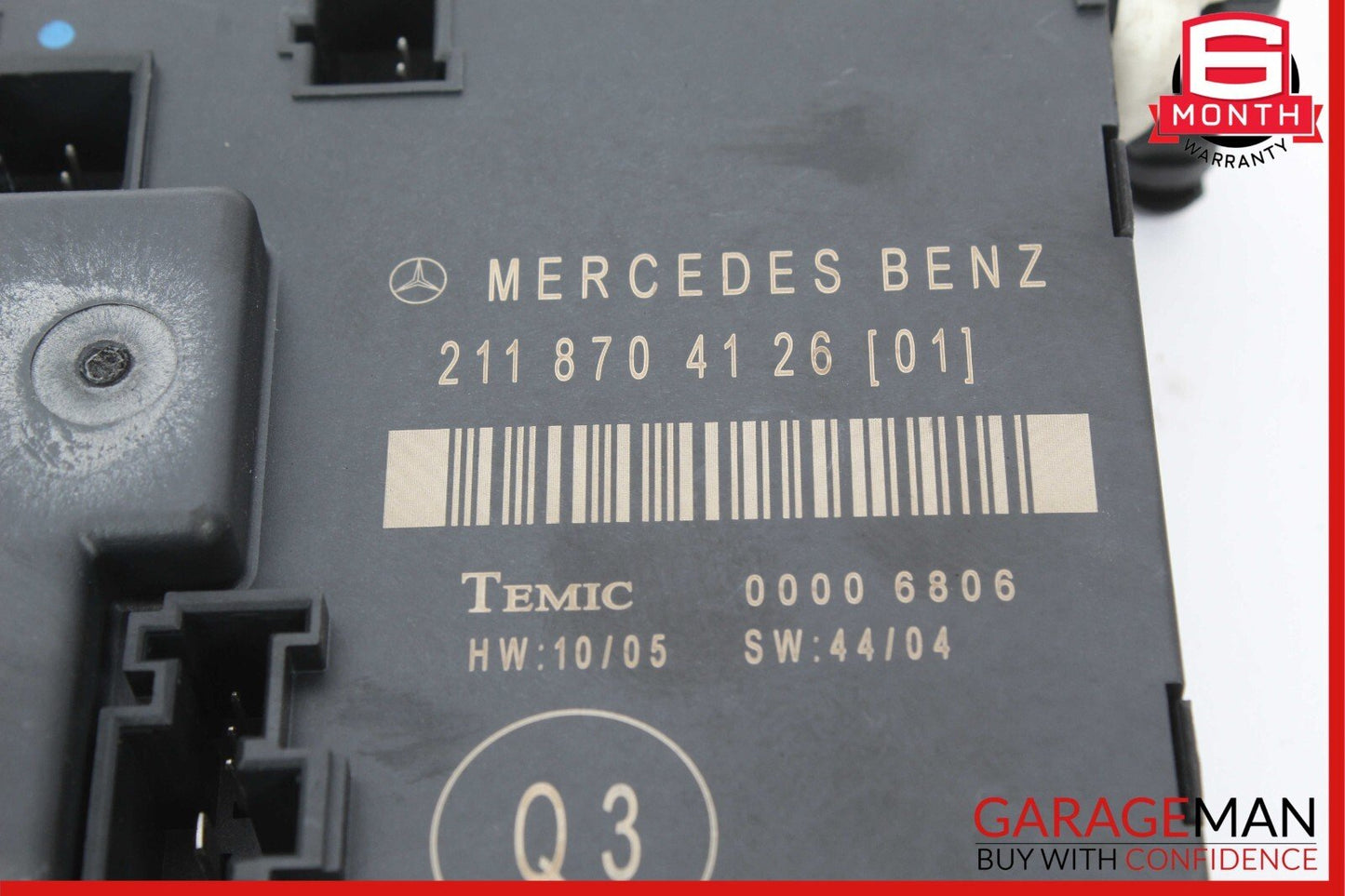 03-09 Mercedes W211 E350 E550 E63 AMG Rear Right Door Controller Module Unit