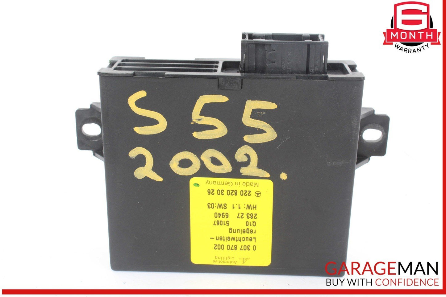 00-06 Mercedes W220 S55 AMG S500 Headlight Head Lamp Control Module Unit OEM