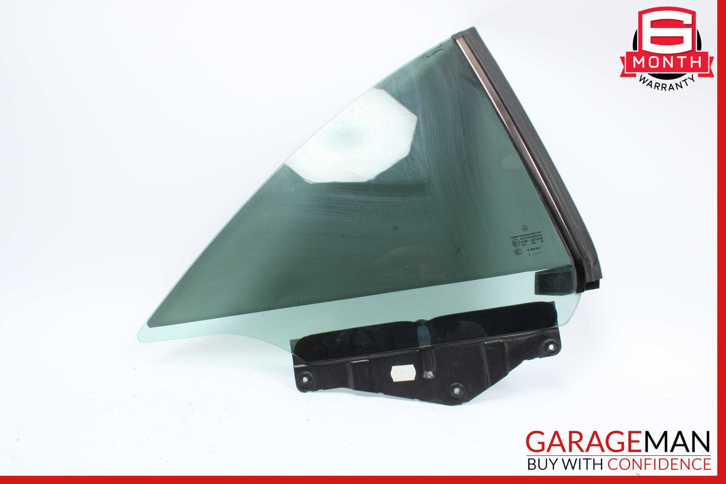 03-12 Mercedes R230 SL500 SL550 Rear Right Side Quarter Window Glass OEM