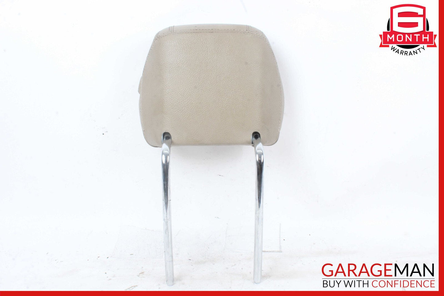 12-15 Mercedes X166 GL450 GL550 ML350 Front Seat Headrest Head Rest Beige OEM
