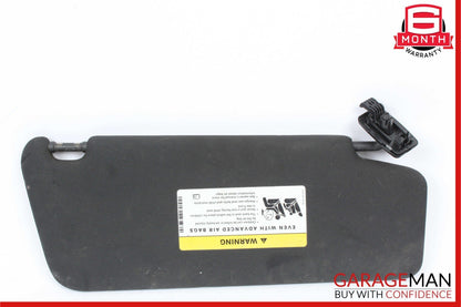 08-14 Mercedes W204 C250 Front Left Side Sun Visor Sunvisor Shade Cover OEM