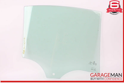 17-20 BMW 530E Rear Left Driver Side Door Window Glass OEM