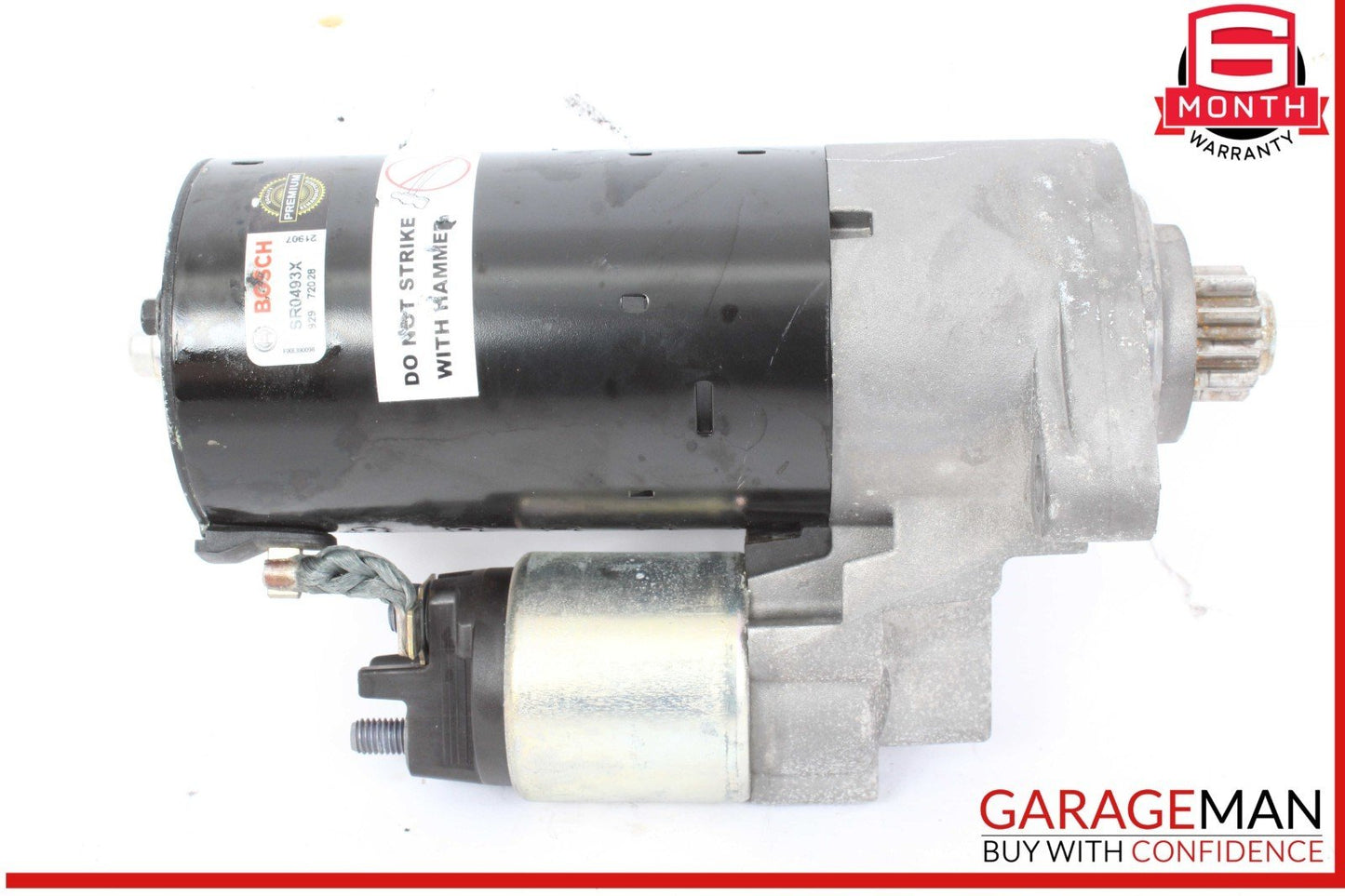 04-06 Porsche Cayenne 955 Engine Starter Motor Bosch 0001125024 OEM