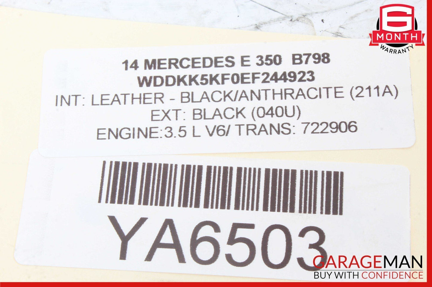 08-20 Mercedes W207 E350 C300 Front Right Passenger Side Seat Control Module OEM