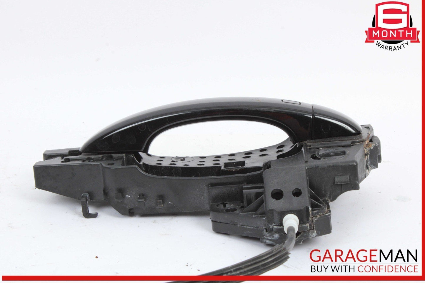 15-18 Audi Q3 Rear Left Driver Side Exterior Door Handle Black 8U0837885 OEM