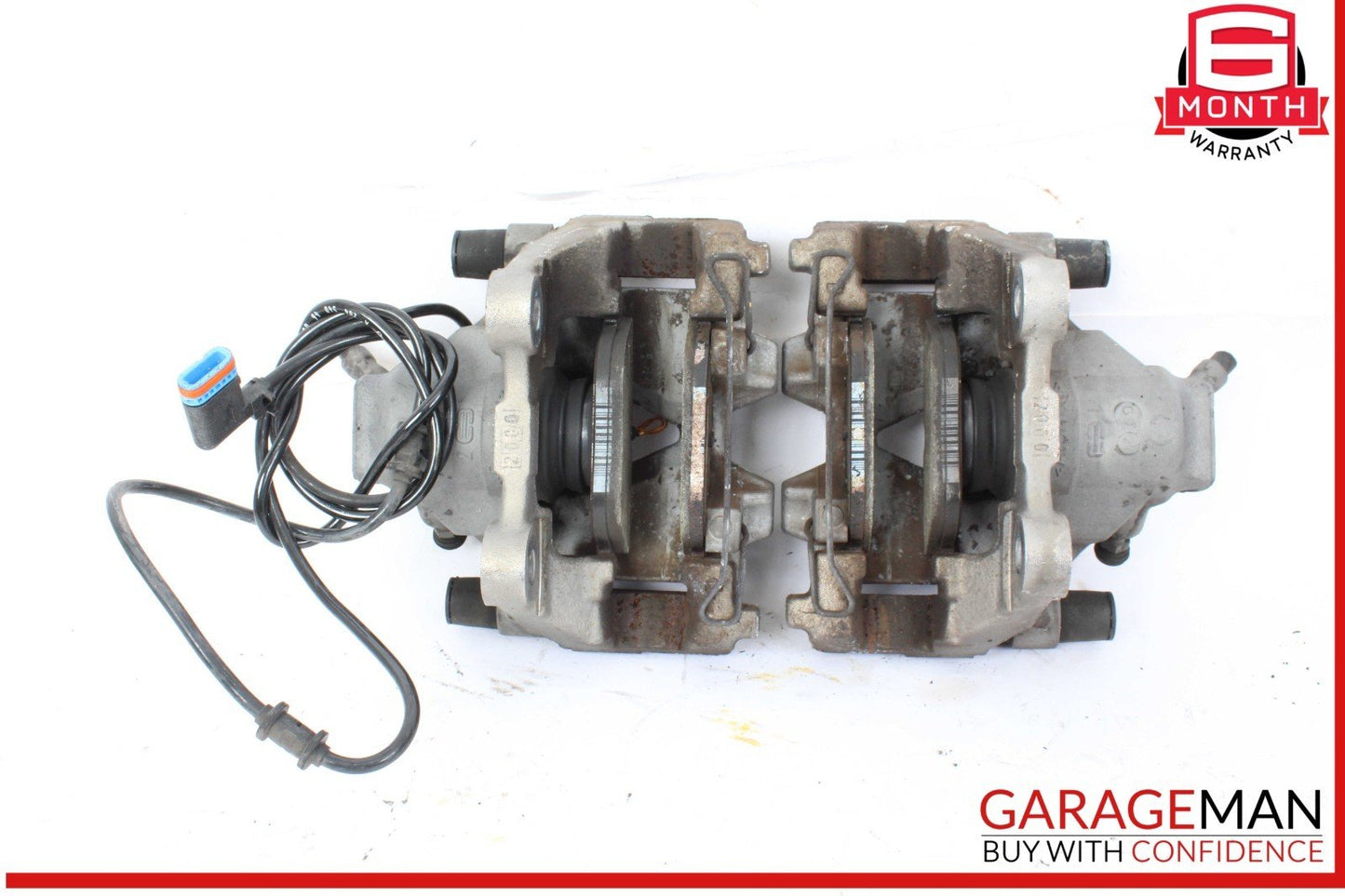 10-18 Mercedes W212 E350 Rear Left & Right Side Brake Caliper Calipers Set OEM