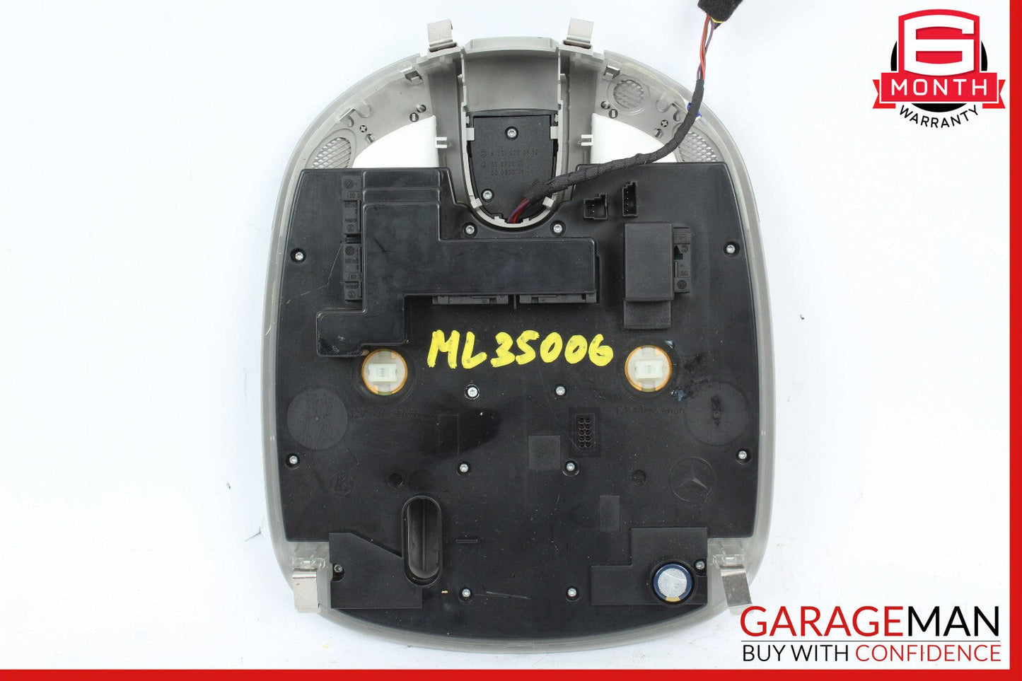 06-13 Mercedes ML350 GL320 GL450 Front Overhead Dome Light Reading Map Lamp Gray