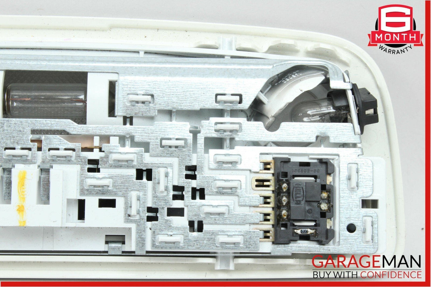 08-14 Mercedes W204 C250 Rear Overhead Dome Light Lamp Reading Map Black