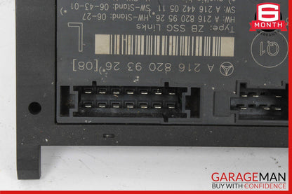 07-14 Mercedes W216 CL550 CL63 AMG Front Left Under Seat Control Module OEM