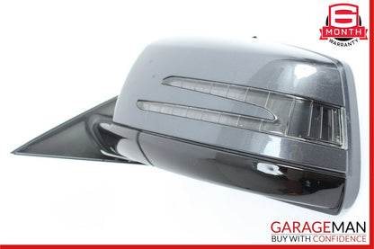 10-13 Mercedes W212 E350 E550 Front Left Side Mirror Door Rear View Silver OEM