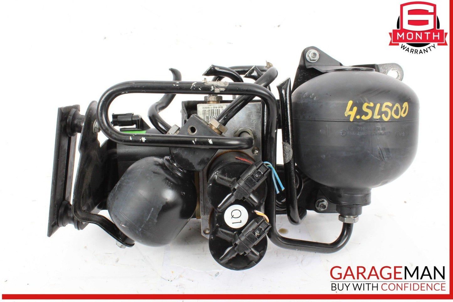 03-06 Mercedes R230 SL500 SL600 Rear Hydraulic Suspension Valve Block Assembly