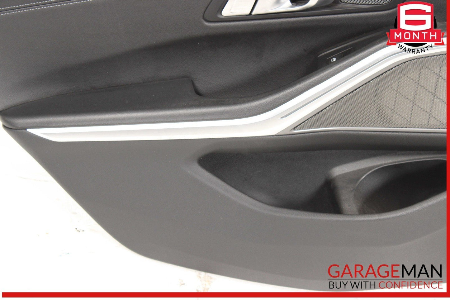 19-24 BMW M340i 330i G20 Rear Left Driver Side Door Cover Panel Black OEM