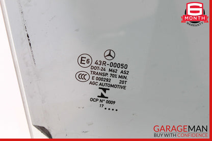 14-19 Mercedes W117 CLA250 Front Right Door Window Auto Glass OEM