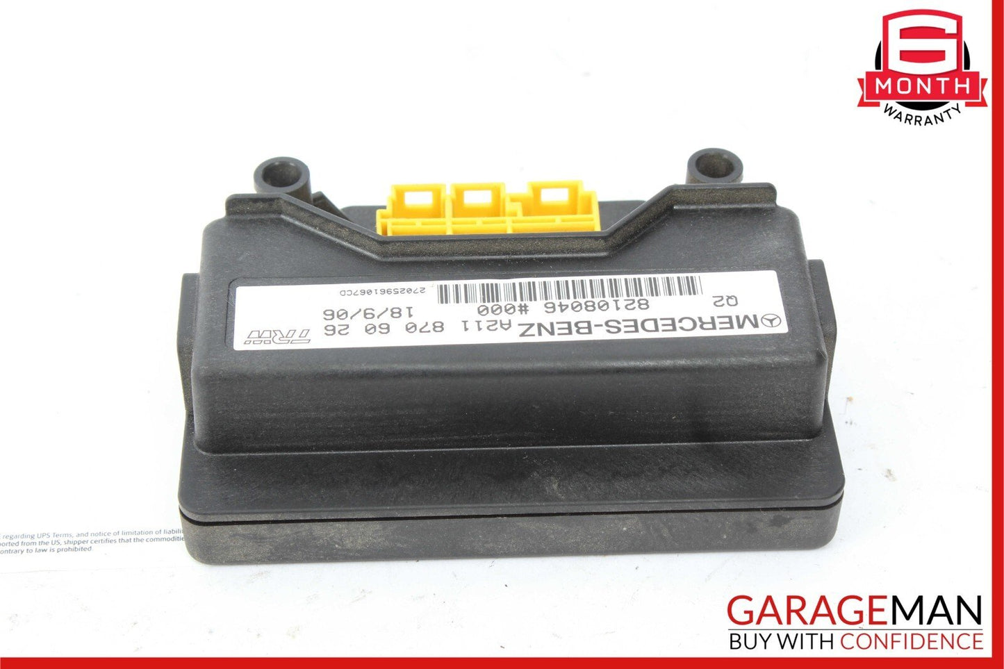 06-09 Mercedes W211 E350 ML350 Front Right Seat Weight Sensor Control Module OEM