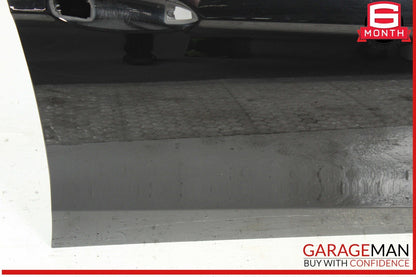 10-16 Mercedes W212 E350 Front Right Passenger Side Exterior Door Shell Black