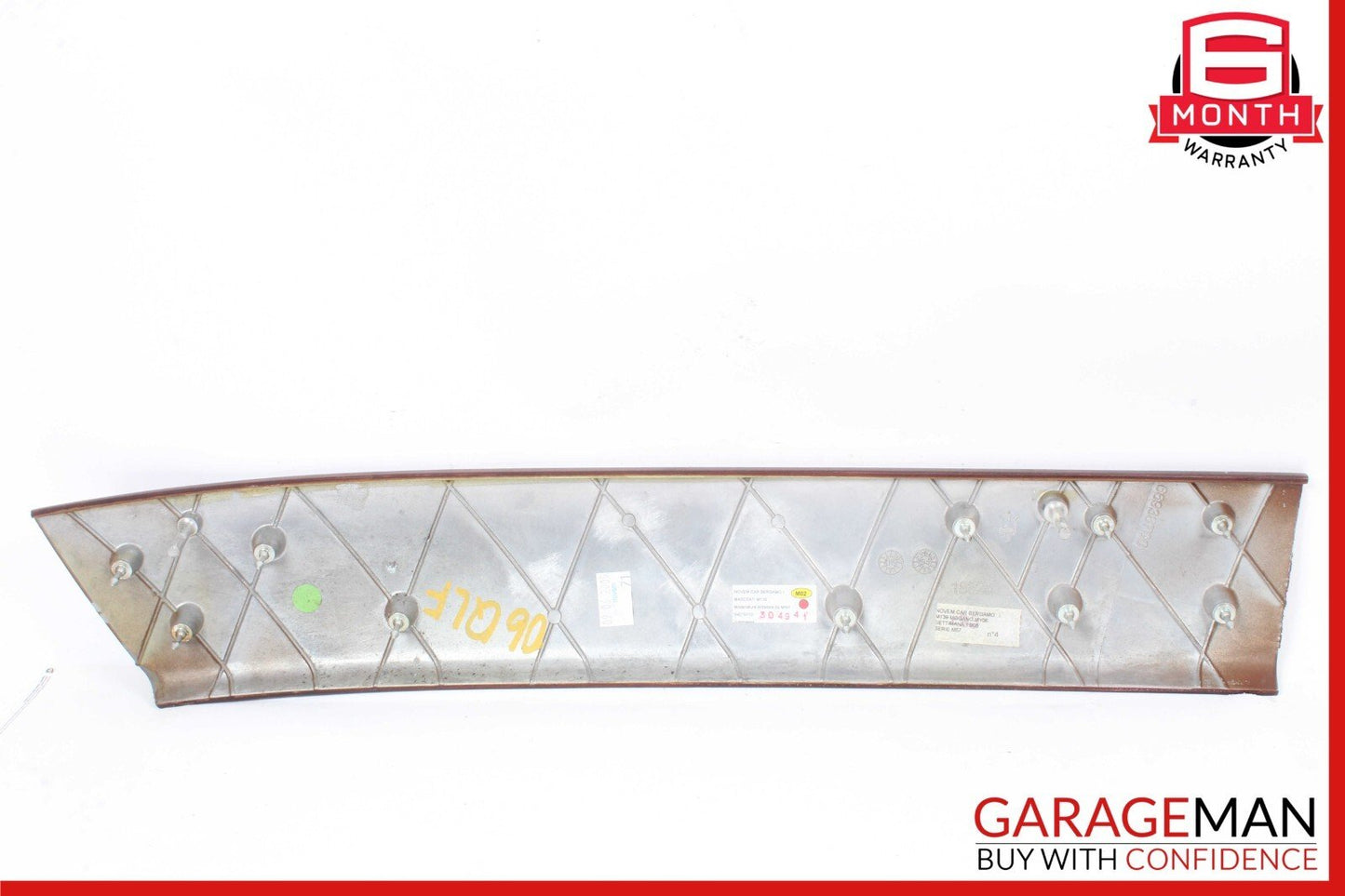 03-13 Maserati Quattroporte M139 Front Left Side Door Panel Trim Panel Wood OEM