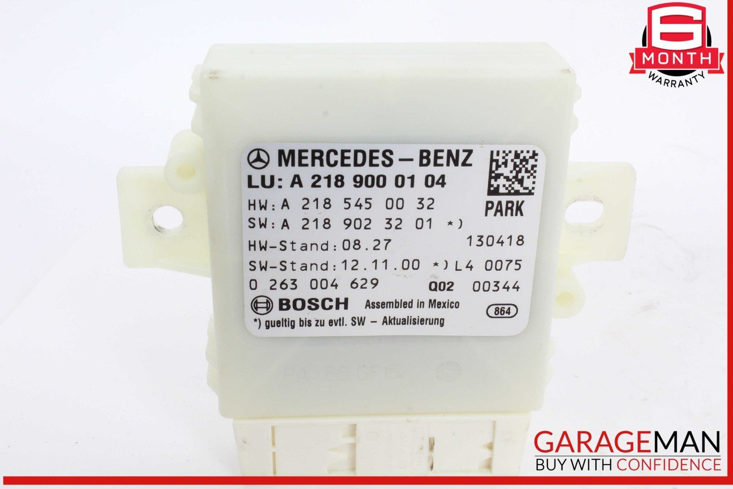 12-14 Mercedes W218 CLS550 Park Assist Parktronic Sensor Control Module OEM