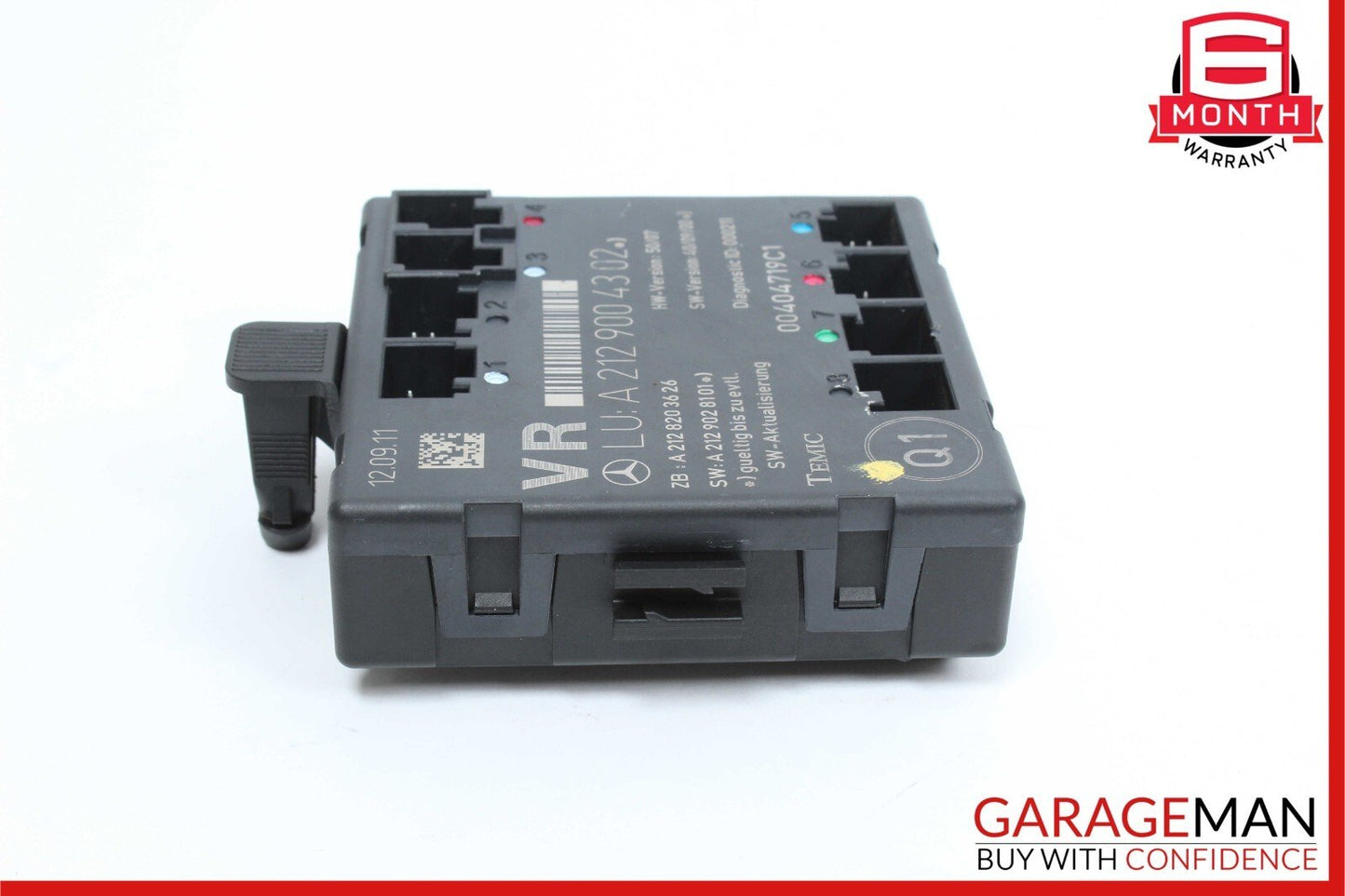08-18 Mercedes C250 E350 CLS550 Front Right Side Door Control Module Unit