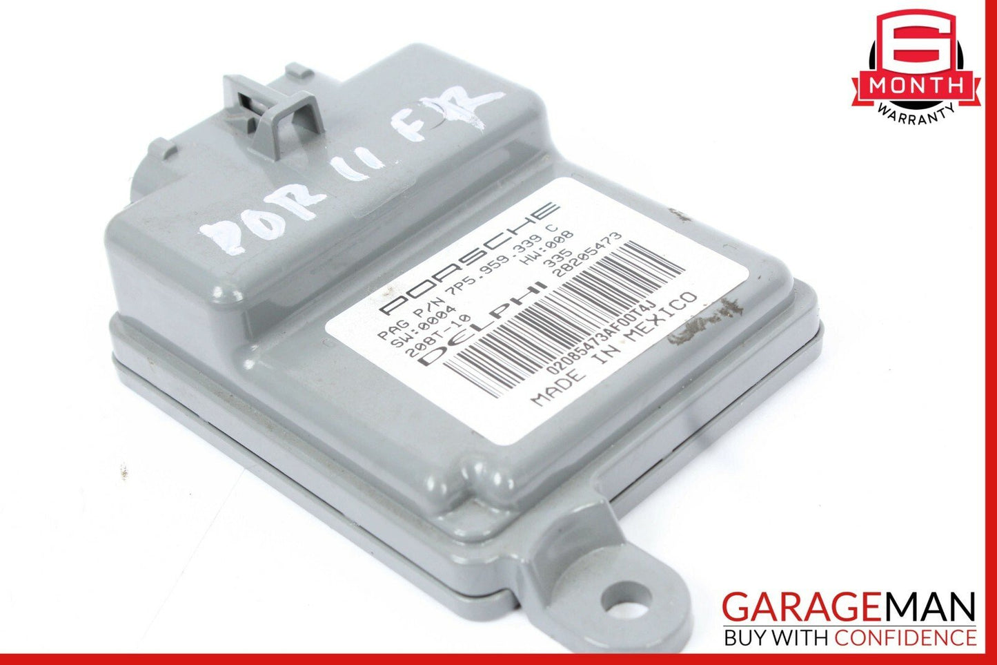 11-17 Porsche Cayenne 958 Front Right Seat Occupant Sensor Module 7P5959339C