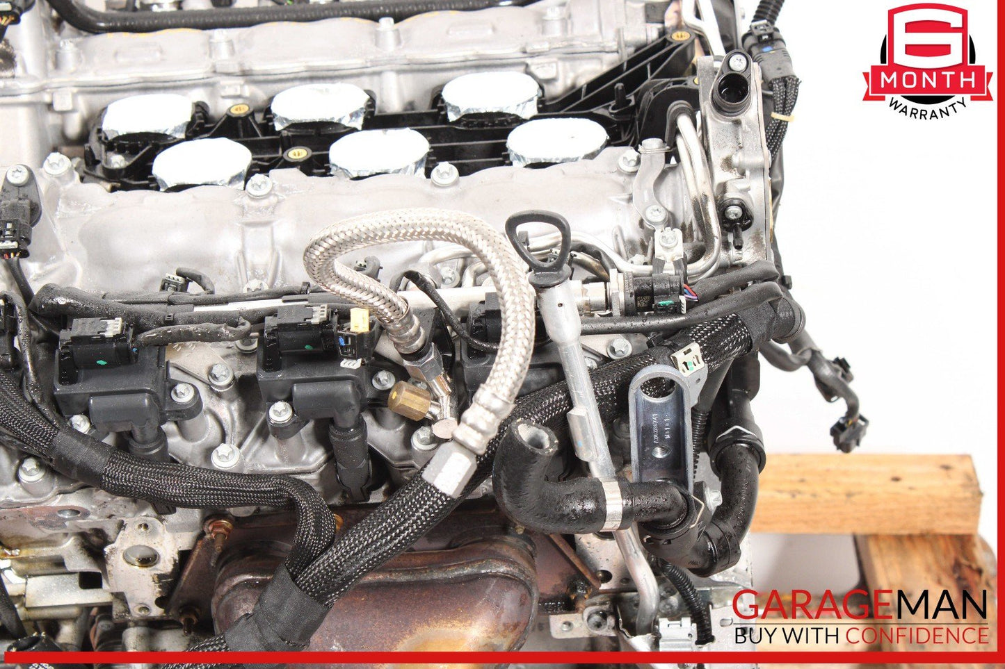 12-16 Mercedes W212 E350 C350 3.5L V6 RWD Engine Motor Block Assembly OEM 91k