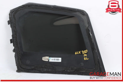 10-15 Mercedes X204 GLK350 4MATIC Rear Left Driver Side Quarter Window Glass OEM