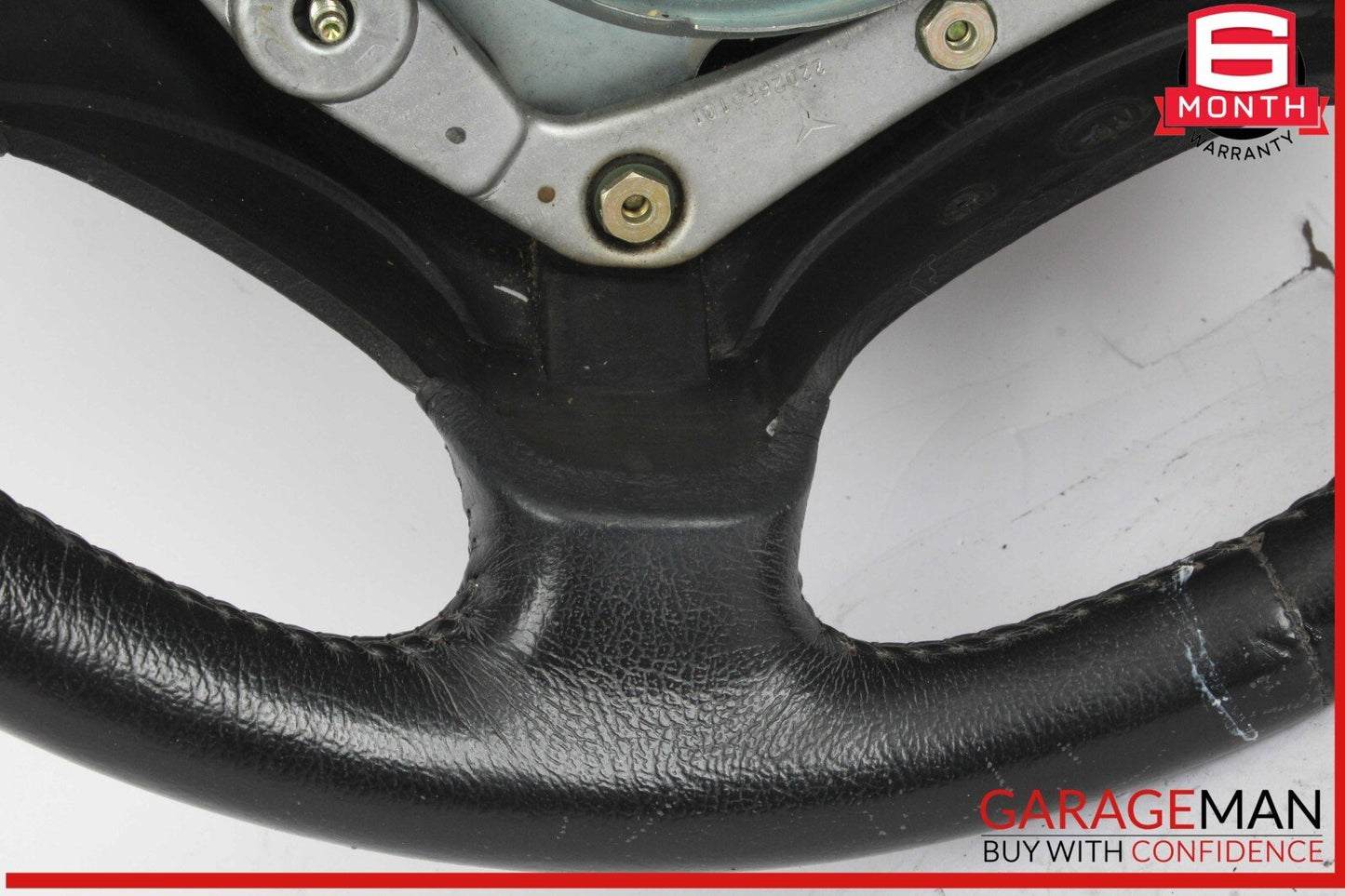 98-05 Mercedes W163 ML320 ML55 AMG 4 Spoke Driver Steering Wheel Black OEM
