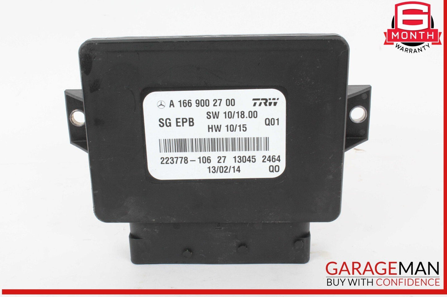 12-16 Mercedes X166 GL450 Hand Parking Brake Control Module Unit OEM