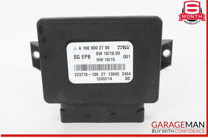 12-16 Mercedes X166 GL450 Hand Parking Brake Control Module Unit OEM