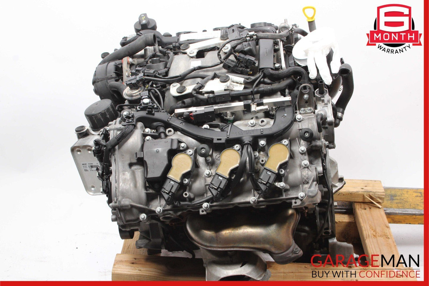 08-11 Mercedes W204 C300 Engine Motor Block Assembly 3.0L V6 M272 RWD 157k