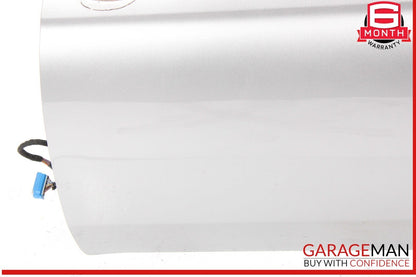 12-17 Fiat 500 Front Left Driver Side Door Shell Panel Gray OEM